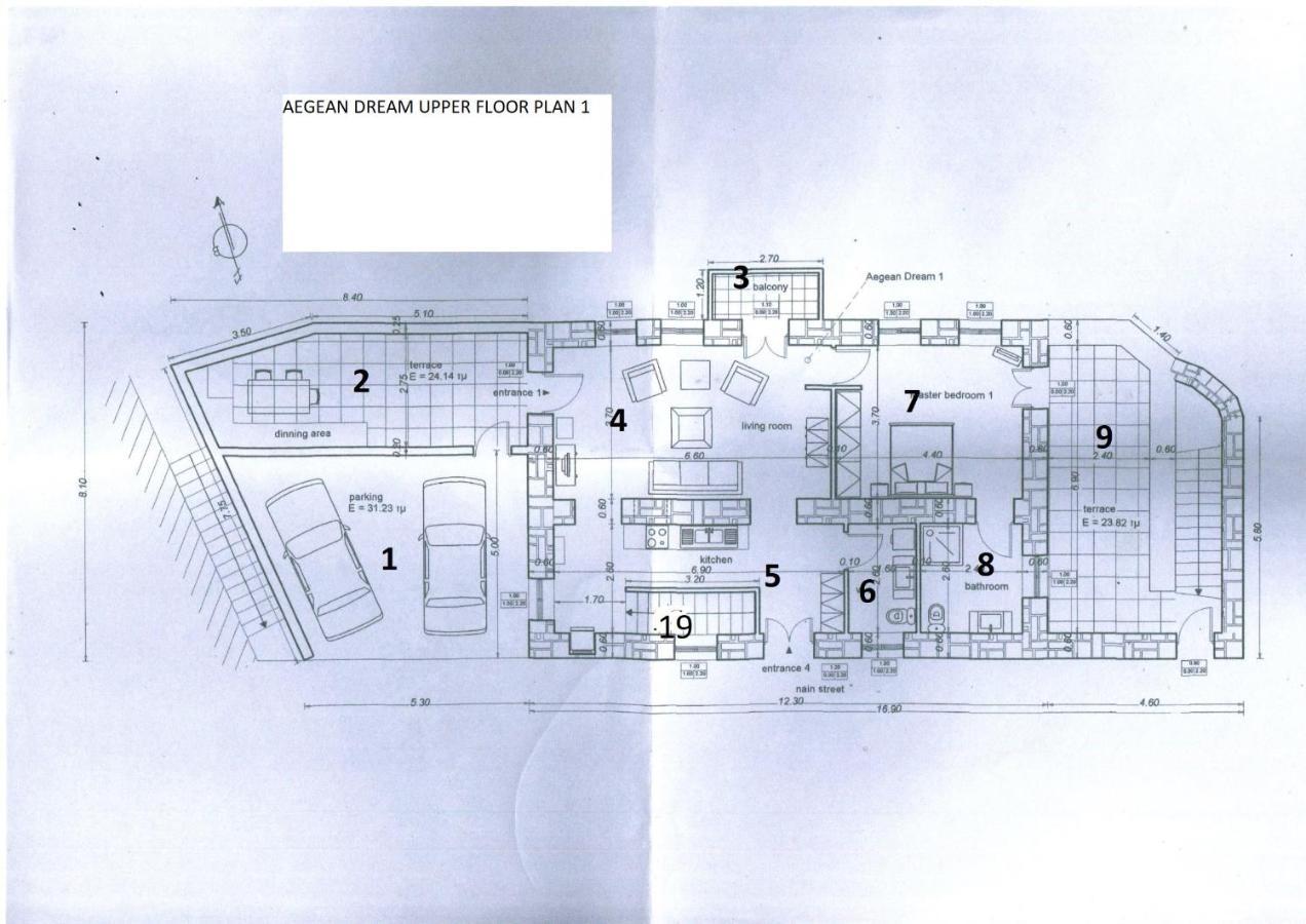 Aegean Dream 1 Villa Pandéli Kültér fotó